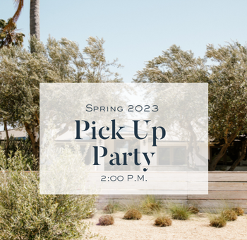 Pick Up Party RSVP - 2 PM